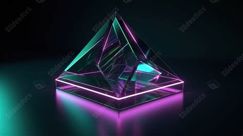 Neon Pyramid .